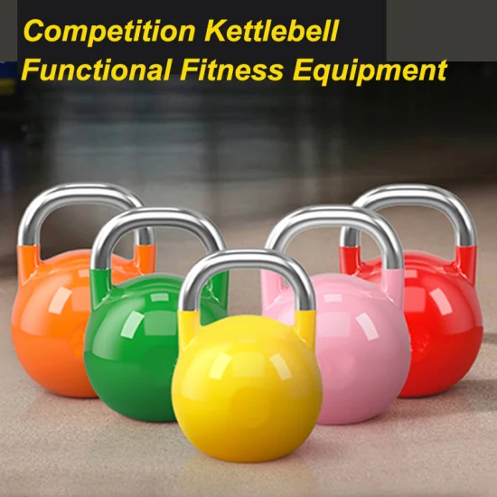 Funktionelles Fitnessgerät, Gusseisen-Gewicht, Fitness-Übung, Wettbewerb, Kettlebell